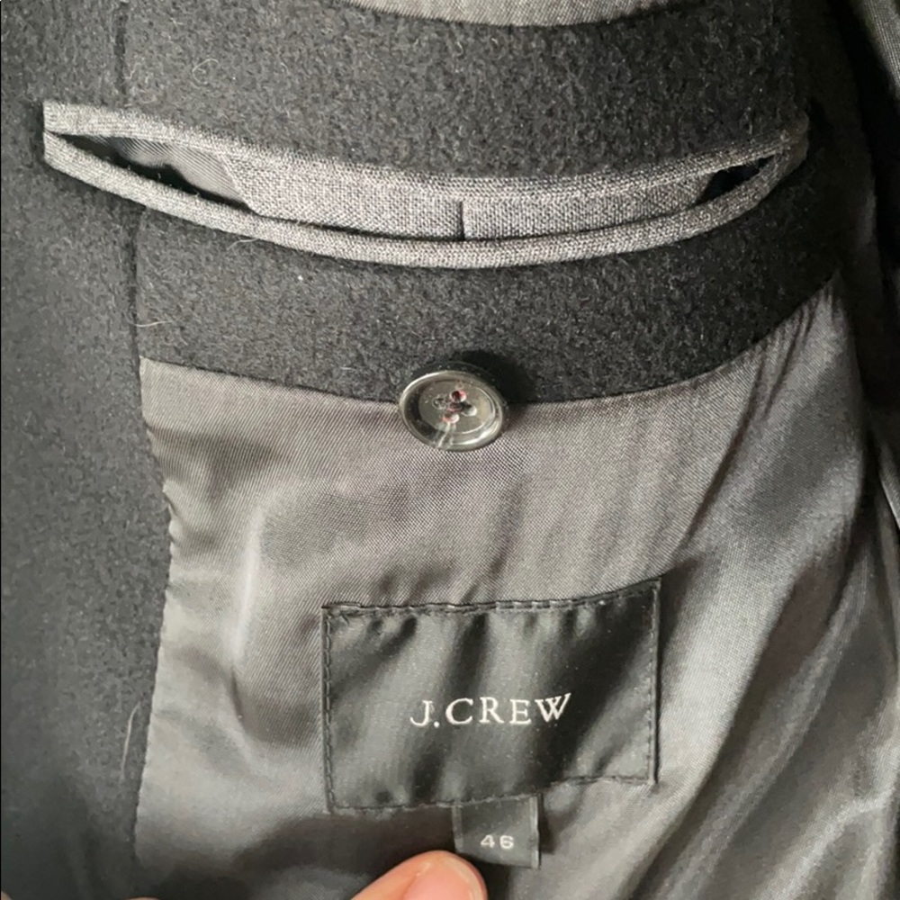 Beautiful excellent condition Mens JCREW overcoat - Picture 7 of 12